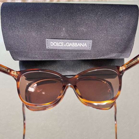 Dolce & Gabbana x Madonna Havana Brown Butterfly Sunglasses DG4097 677/13 - Picture 3 of 10